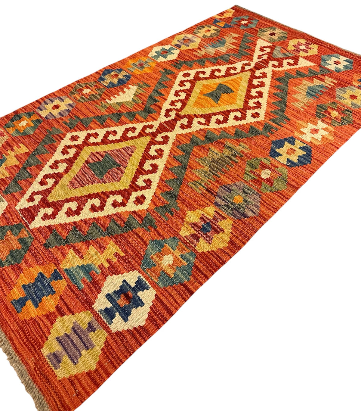 Afghaanse Handgeweven Kelim 83 X 143 CM