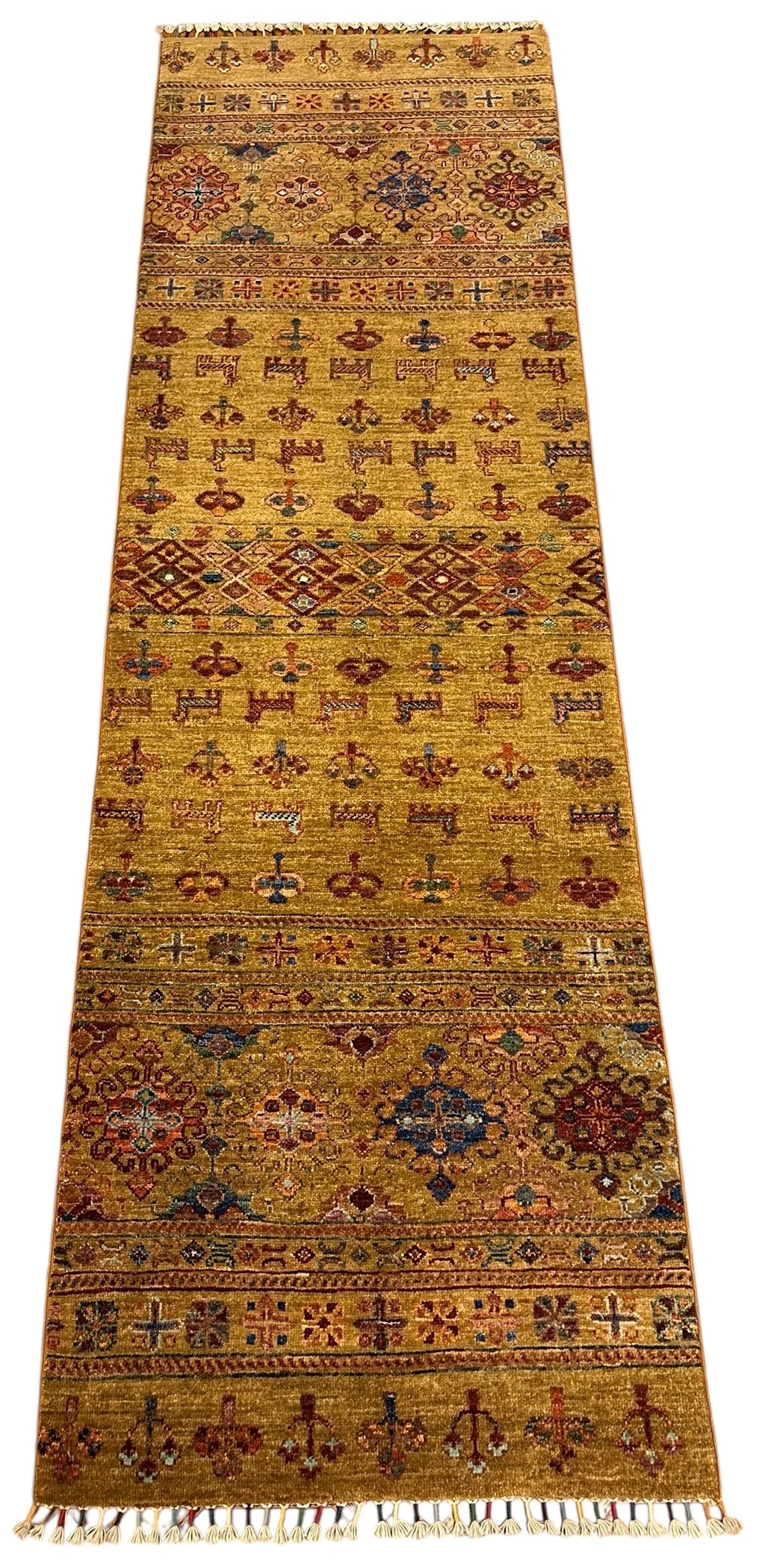 Afghaans Samarkand Loper 75 X 252 CM