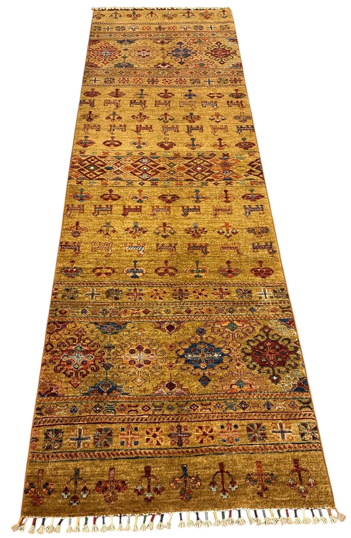 Afghaans Samarkand Loper 75 X 252 CM