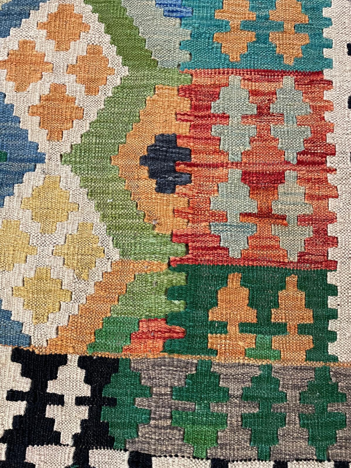 Afghaanse Kelim 200 X 291 CM Handgeweven