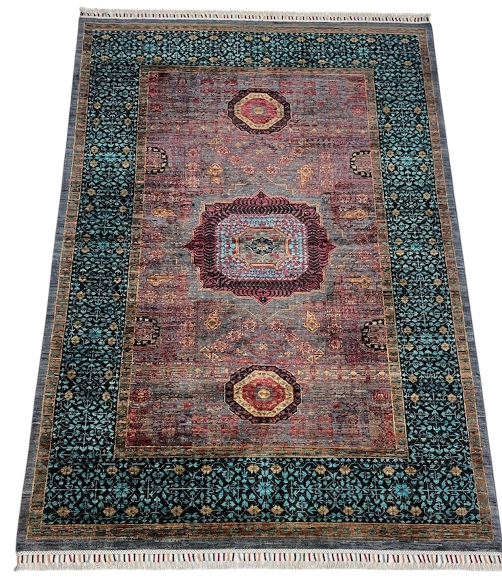 Handgeknoopt Afghaans Mamluk Tapijt 172 X 248 CM