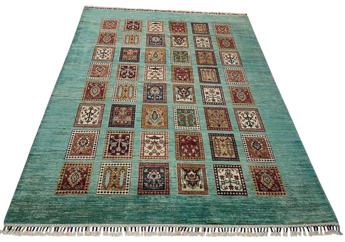 Gabbeh Bakhtiari Tapijt 174 X 251 CM Handgeknoopt