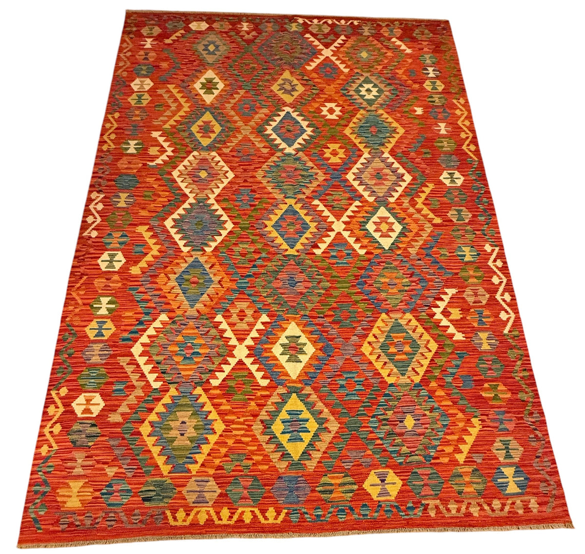 Afghaanse Kelim 215 x 306 CM Handgeweven