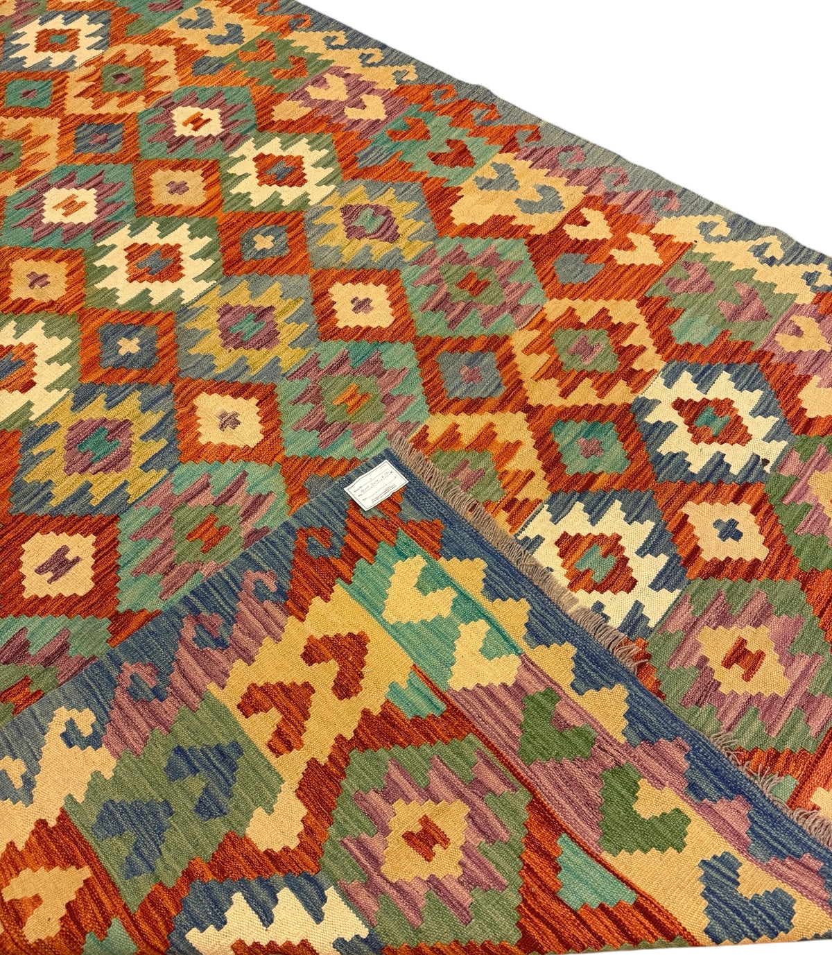 Afghaanse Kelim 204 X 300 CM Handgeweven