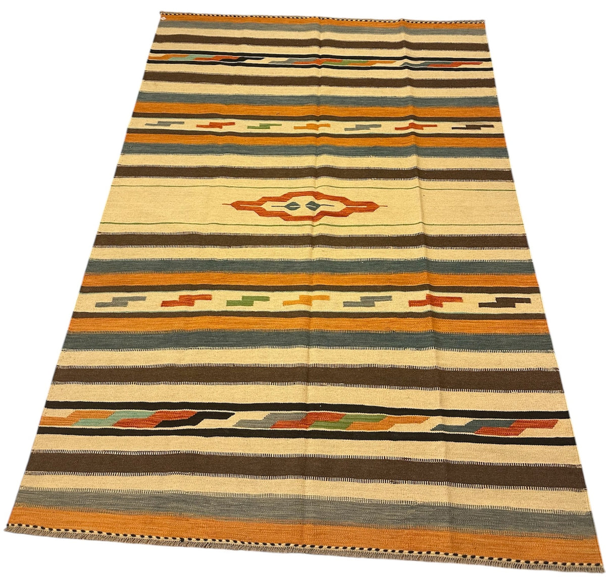 Handgeweven Afghaanse Kelim 179 X 259 CM