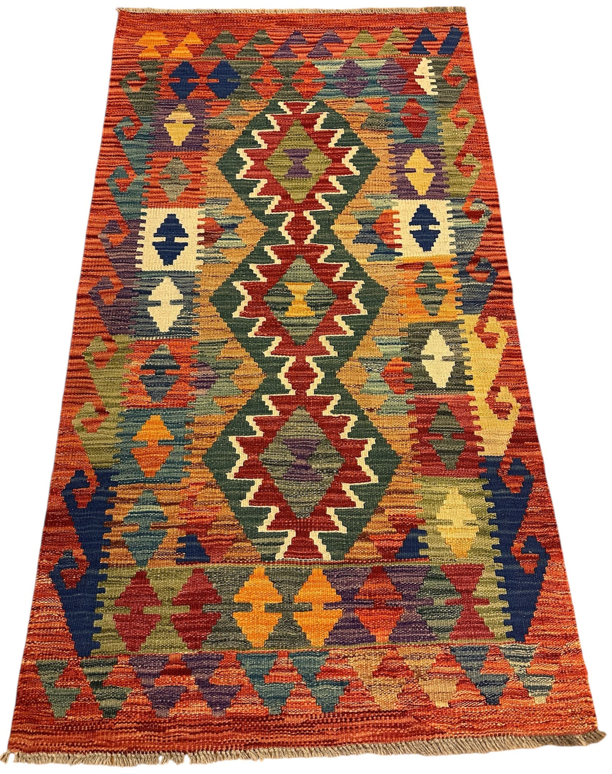 Handgeweven Kelim 81 X 151 CM