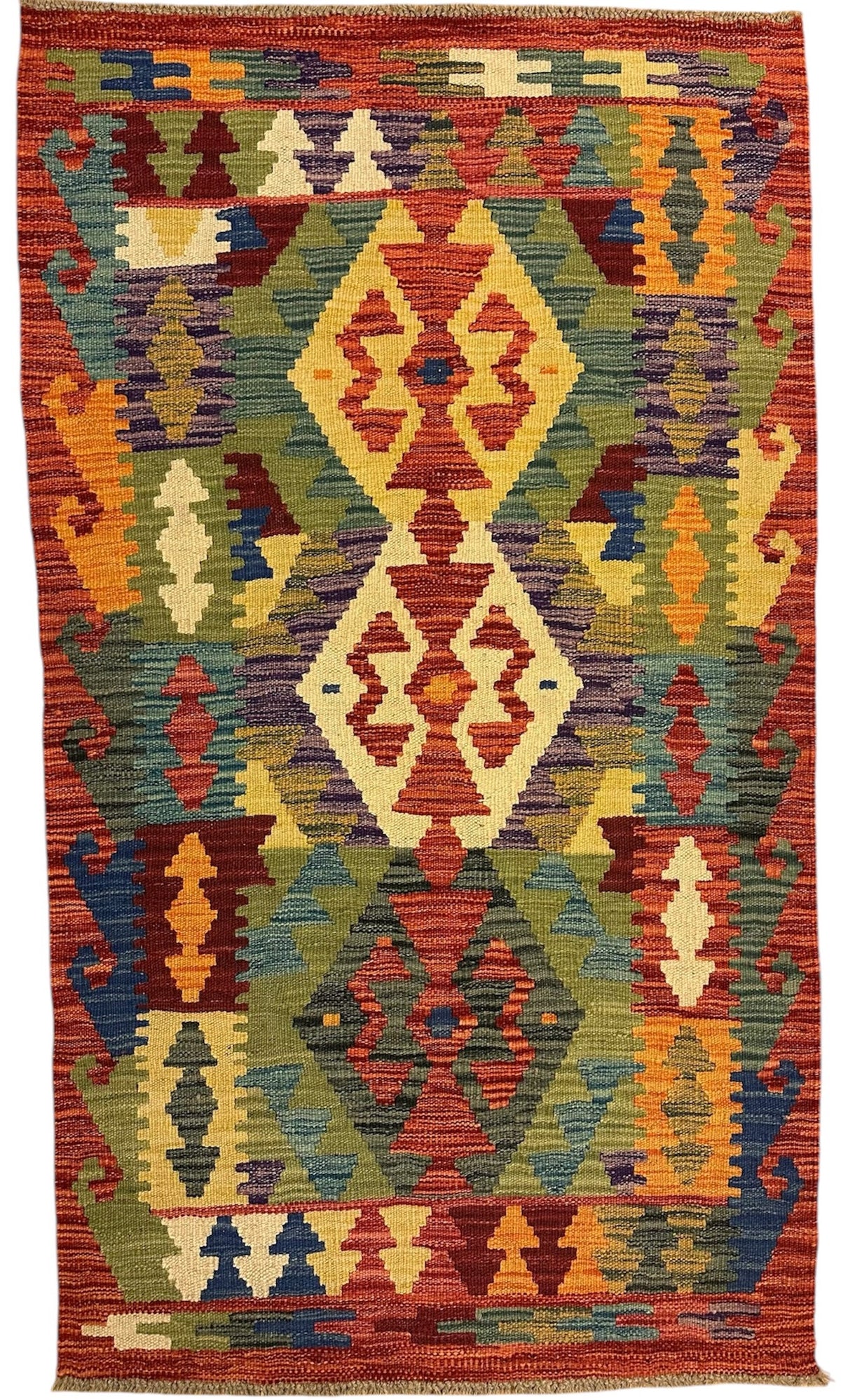 Handgeweven Kelim 82 X 146 CM