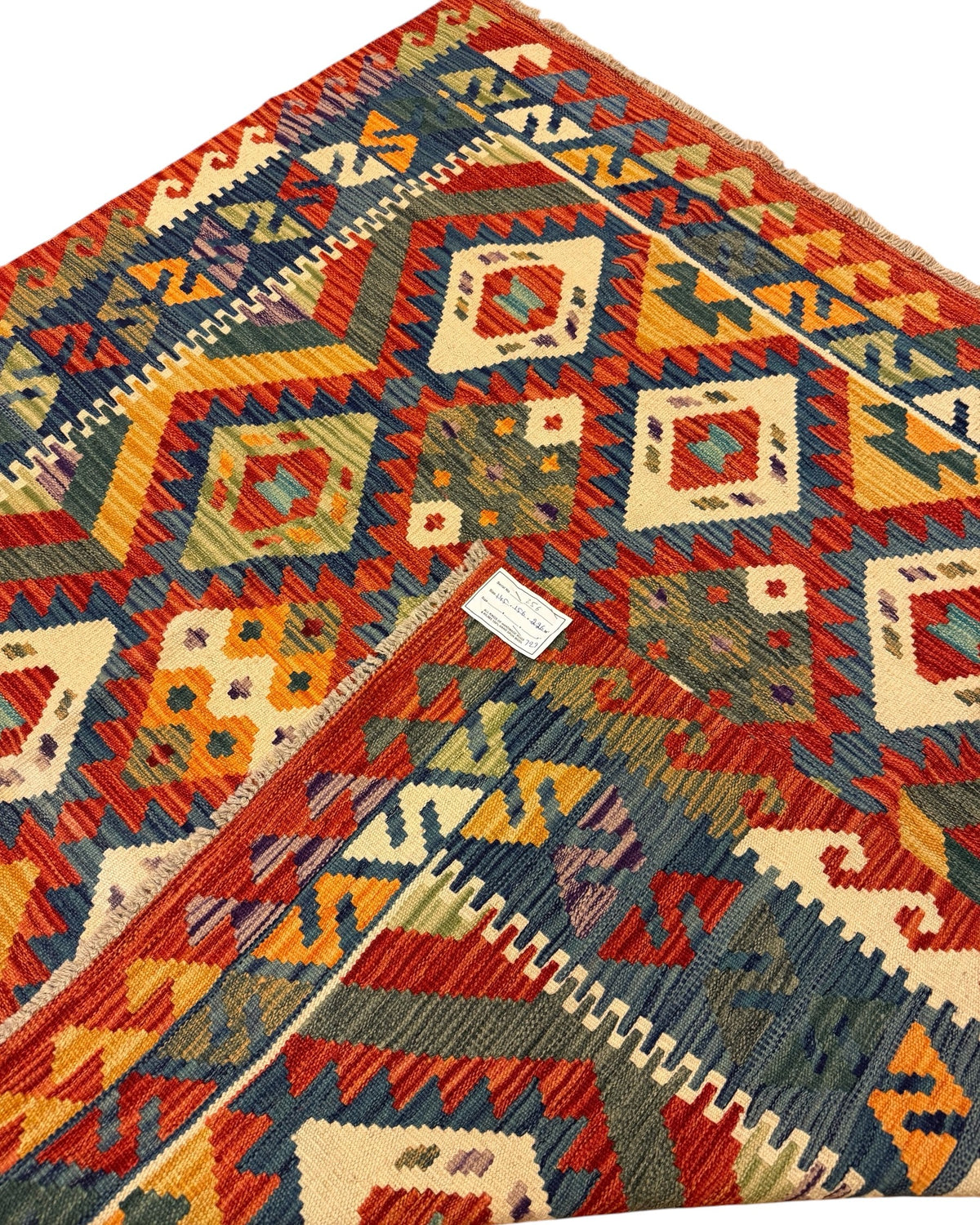 Afghaanse Kelim 145 X 156 CM Handgeweven Wol