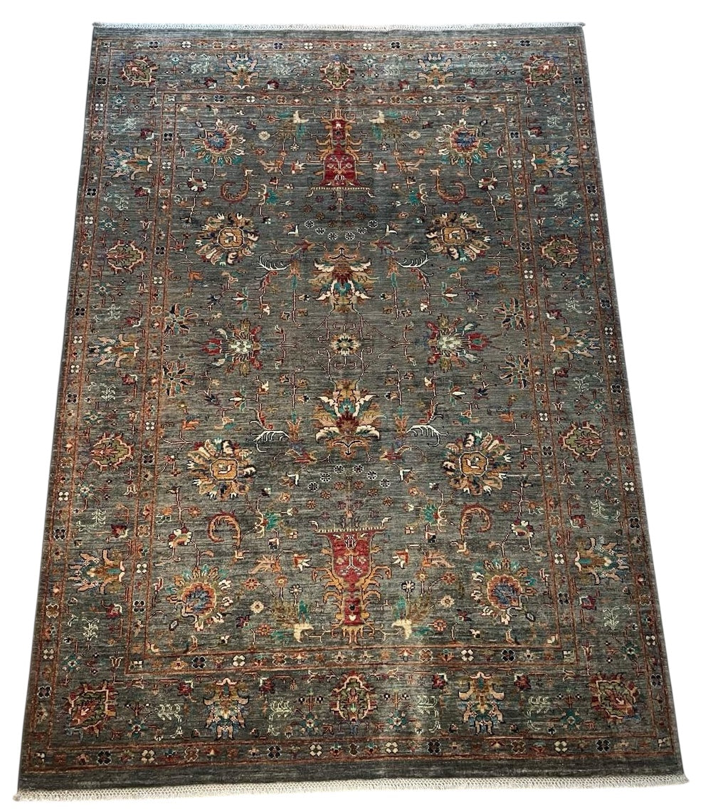 Afghaanse Handgeknoopt Sultani Tapijt 174 X 245 CM