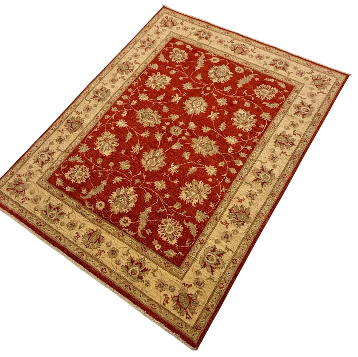 Farahan Ziegler Tapijt 152 X 200 CM Handgeknoopt
