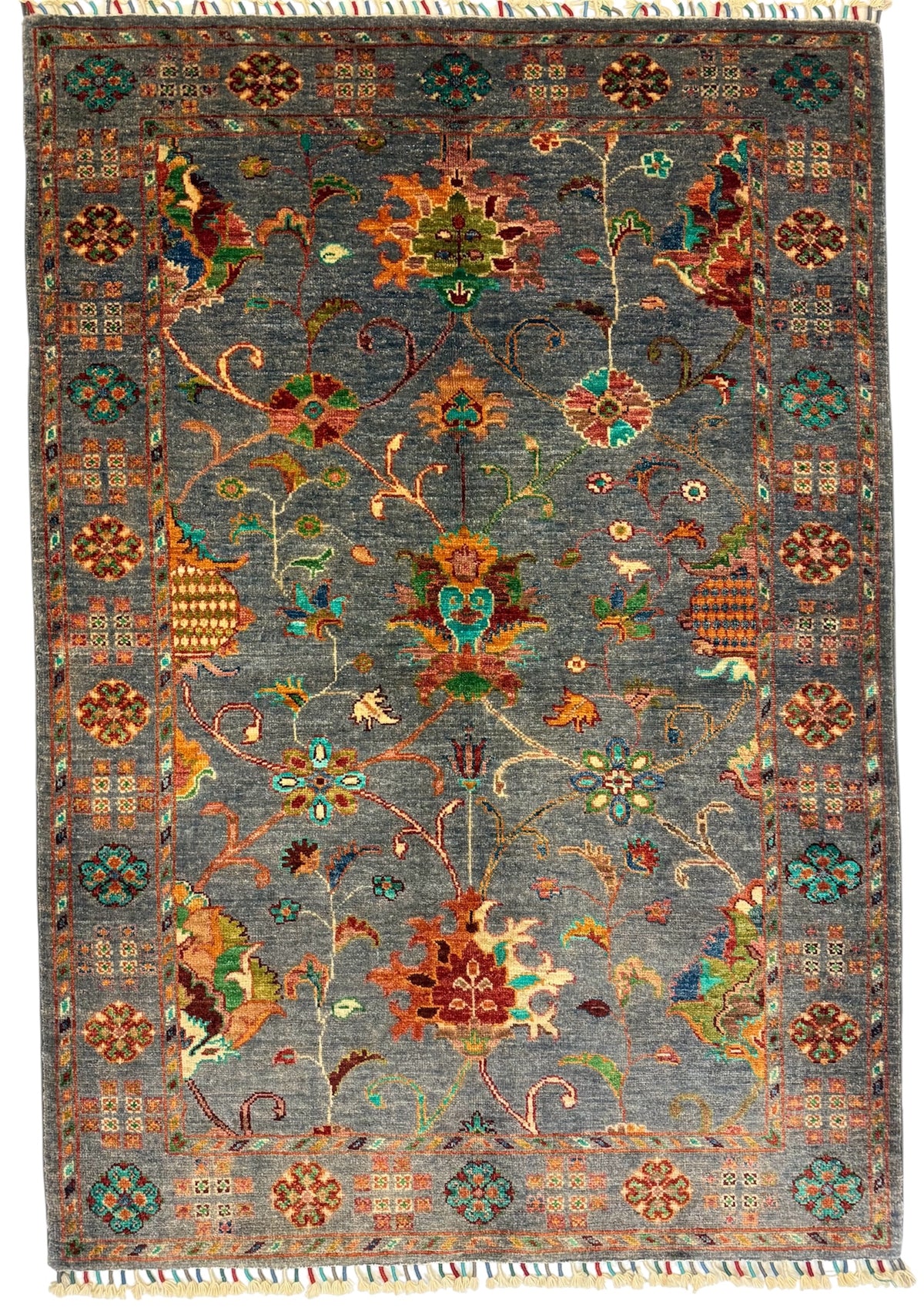 Handgeknoopt Afghaanse Sultani Tapijt 106 X 155 CM