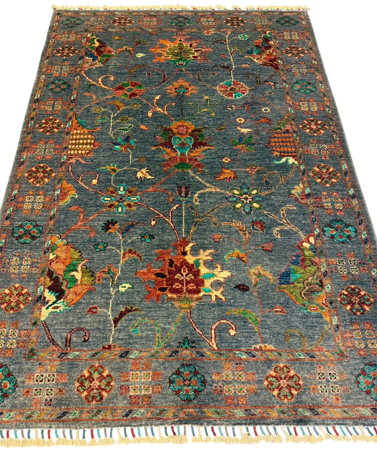 Handgeknoopt Afghaanse Sultani Tapijt 106 X 155 CM