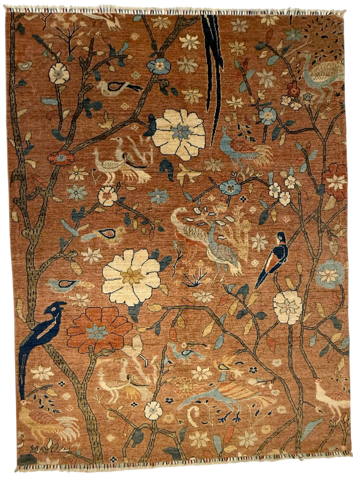 Afghaans Handgeknoopt Ushak Fijn 163 X 216 CM