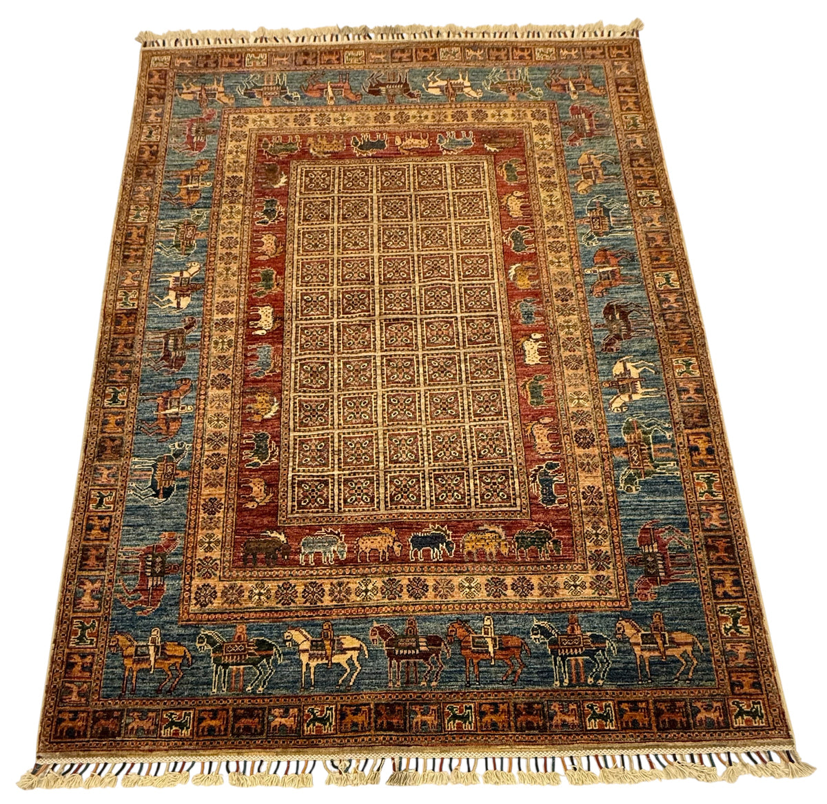Afghaans Mamluk Tapijt 156 X 209 CM Ziegler Design