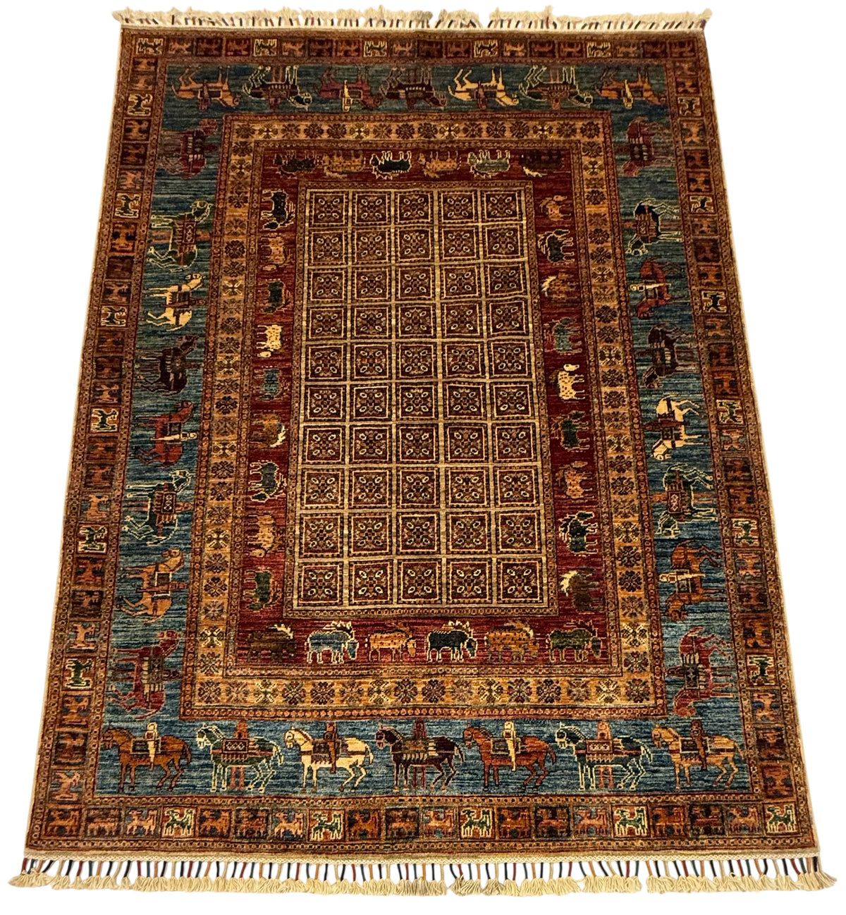 Afghaans Mamluk Tapijt 156 X 209 CM Ziegler Design