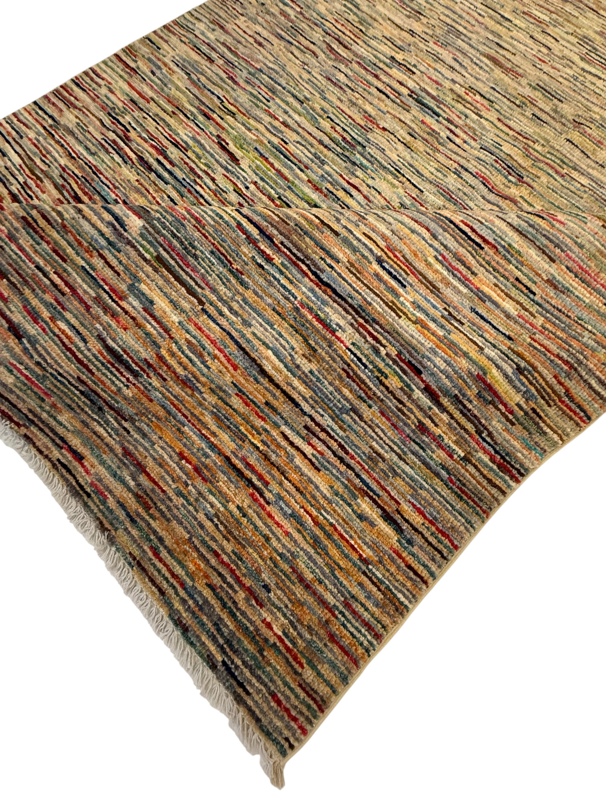 Handgeknoopt Line Gabbeh Tapijt 127 X 199 CM