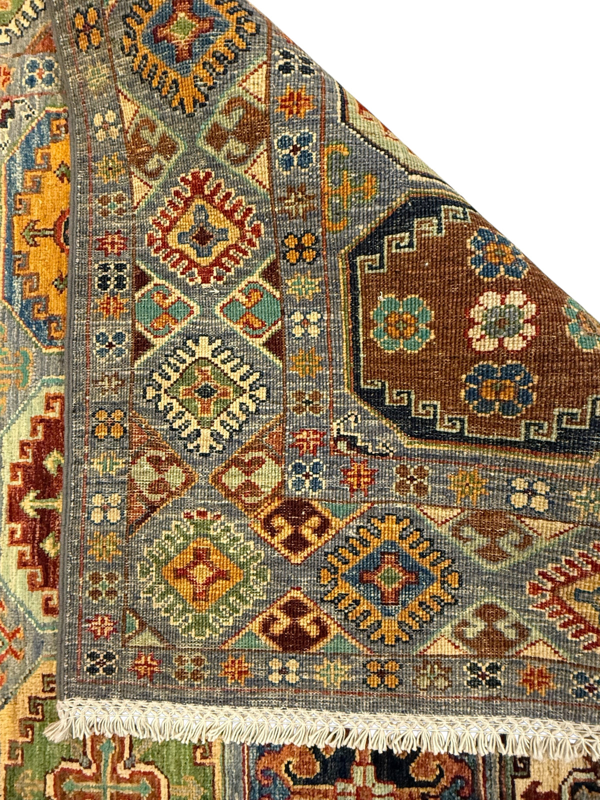 Afghaans Samarkand Tapijt 126 X 189 CM Handgeknoopt