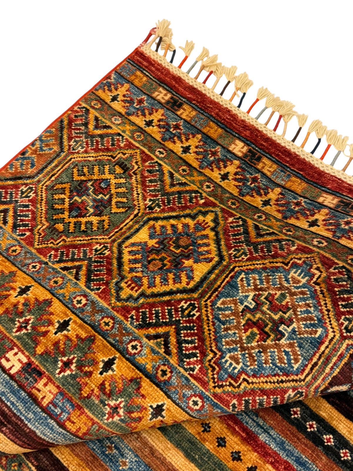 Afghaans Khorjin 126 X 182 CM Handgeknoopt