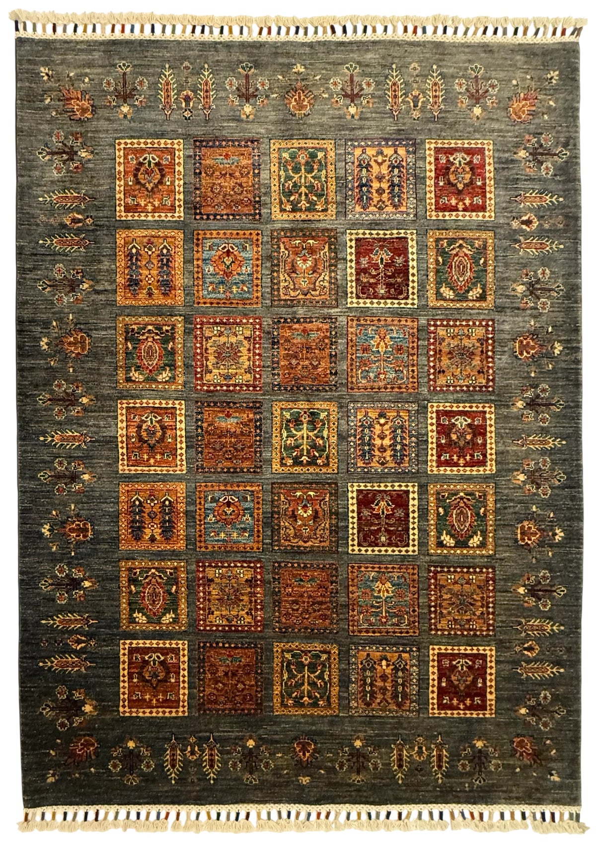 Gabbeh Bakhtiar Tapijt 152 X 206 CM Handgeknoopt Afghaans