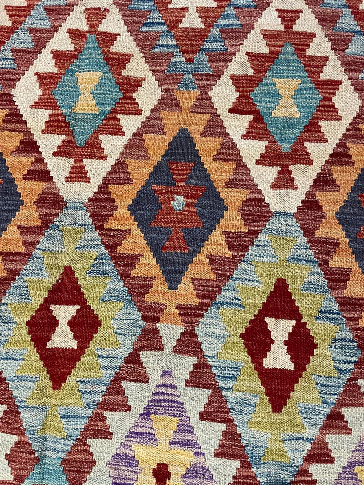 Afghaanse Kelim 201 X 298 CM Handgeweven