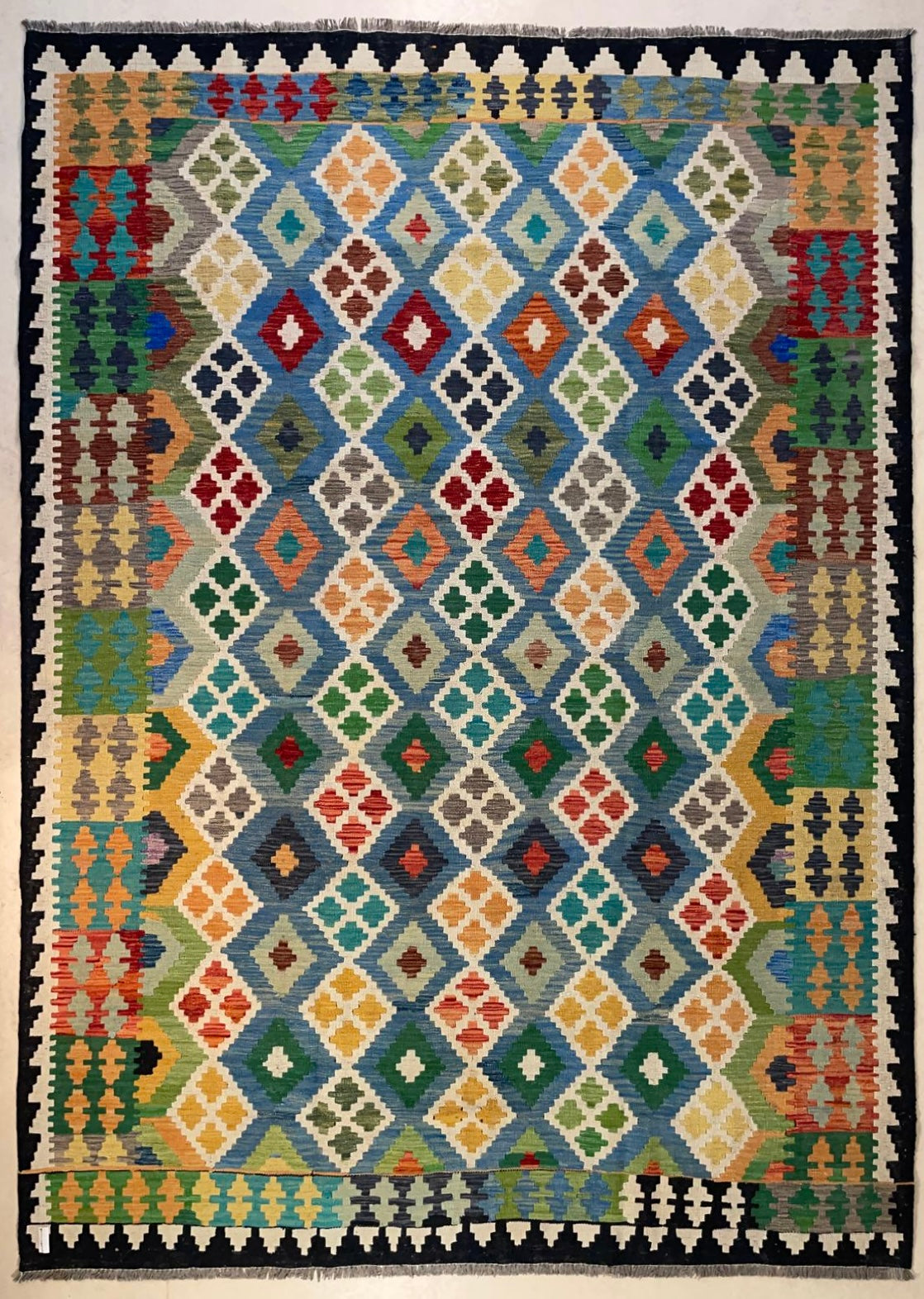Afghaanse Kelim 200 X 291 CM Handgeweven
