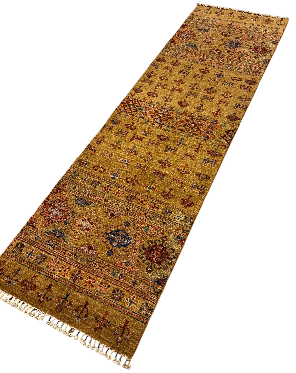 Afghaans Samarkand Loper 75 X 252 CM