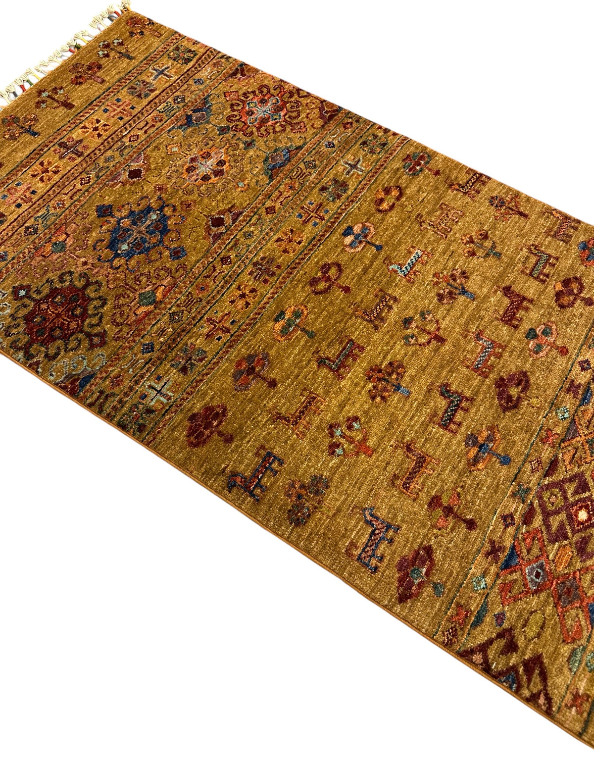 Afghaans Samarkand Loper 75 X 252 CM