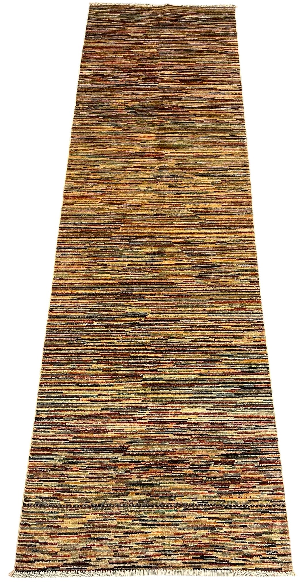 Afghaans Line Gabbeh Loper 86 X 294 CM