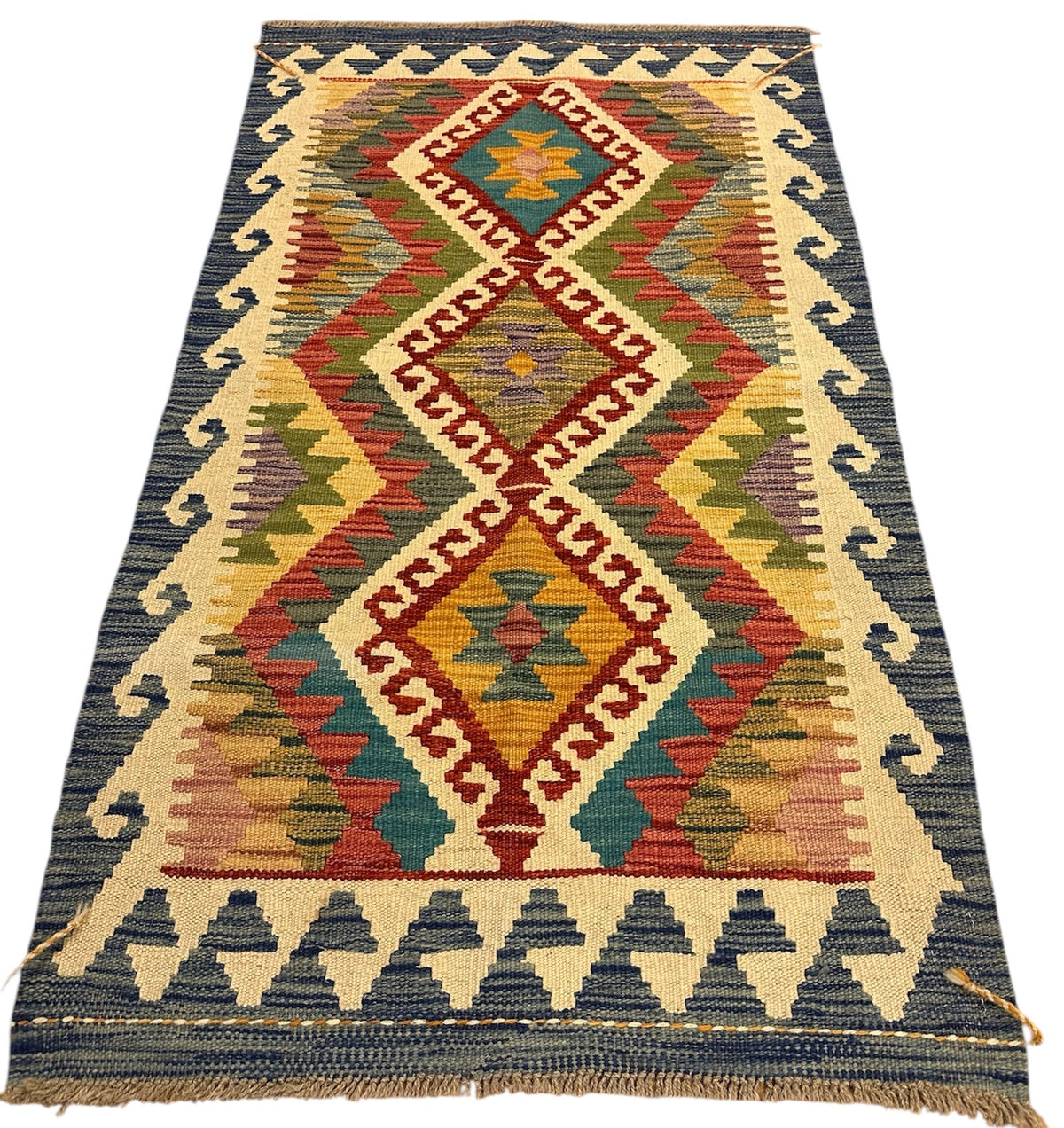 Afghaanse Kelim 81 X 141 CM Handgeweven Wol
