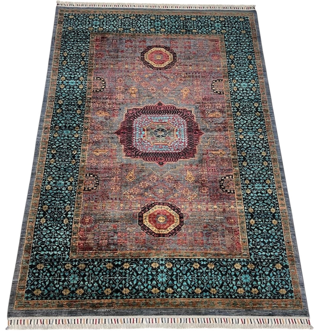 Handgeknoopt Afghaans Mamluk Tapijt 172 X 248 CM