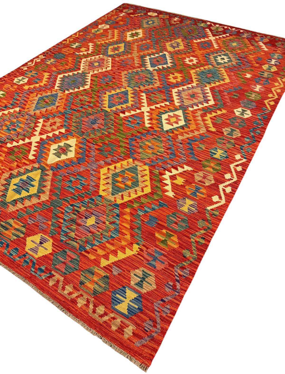 Afghaanse Kelim 215 x 306 CM Handgeweven