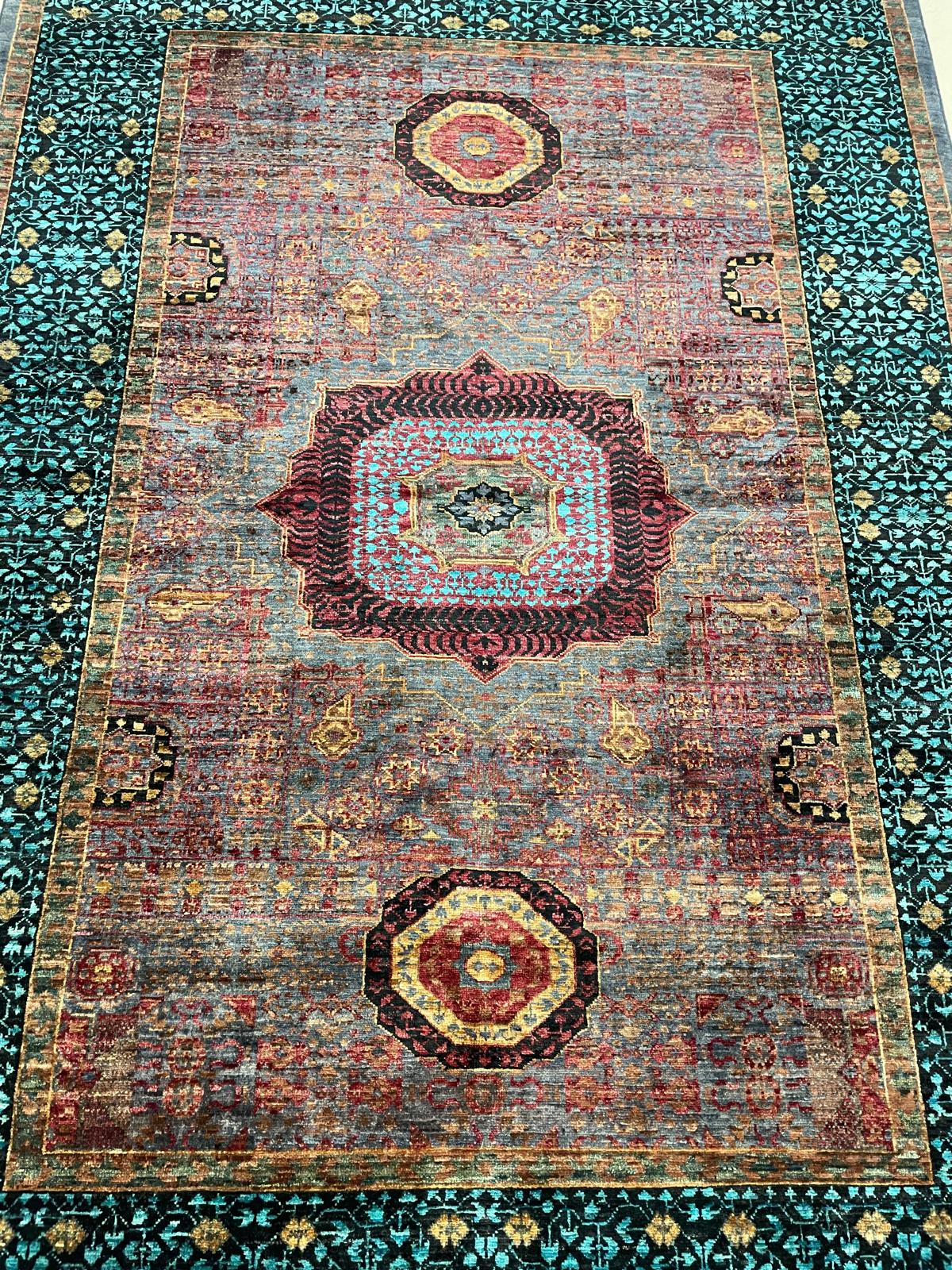Handgeknoopt Afghaans Mamluk Tapijt 172 X 248 CM