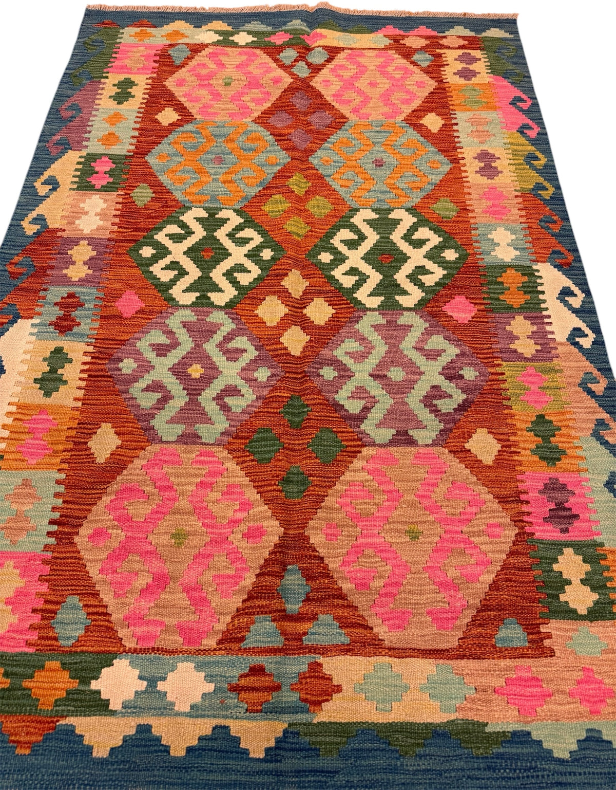 Afghaanse Kelim 125 X 188 CM Handgeweven