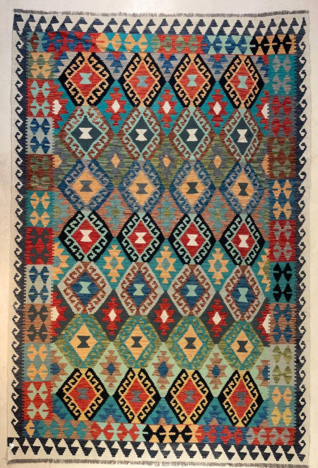 Afghaanse Kelim 197 X 297 CM Handgeweven