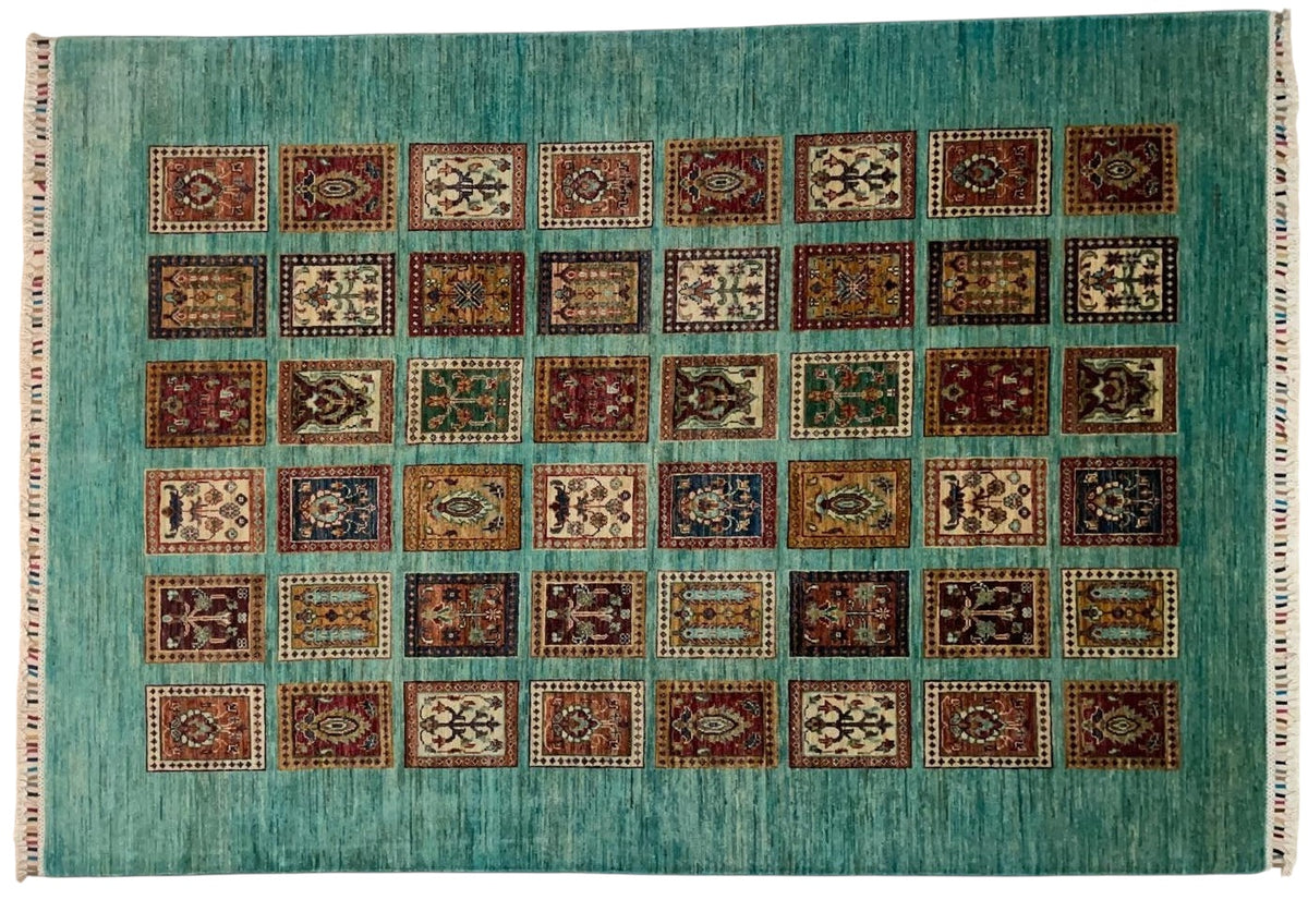Gabbeh Bakhtiari Tapijt 174 X 251 CM Handgeknoopt