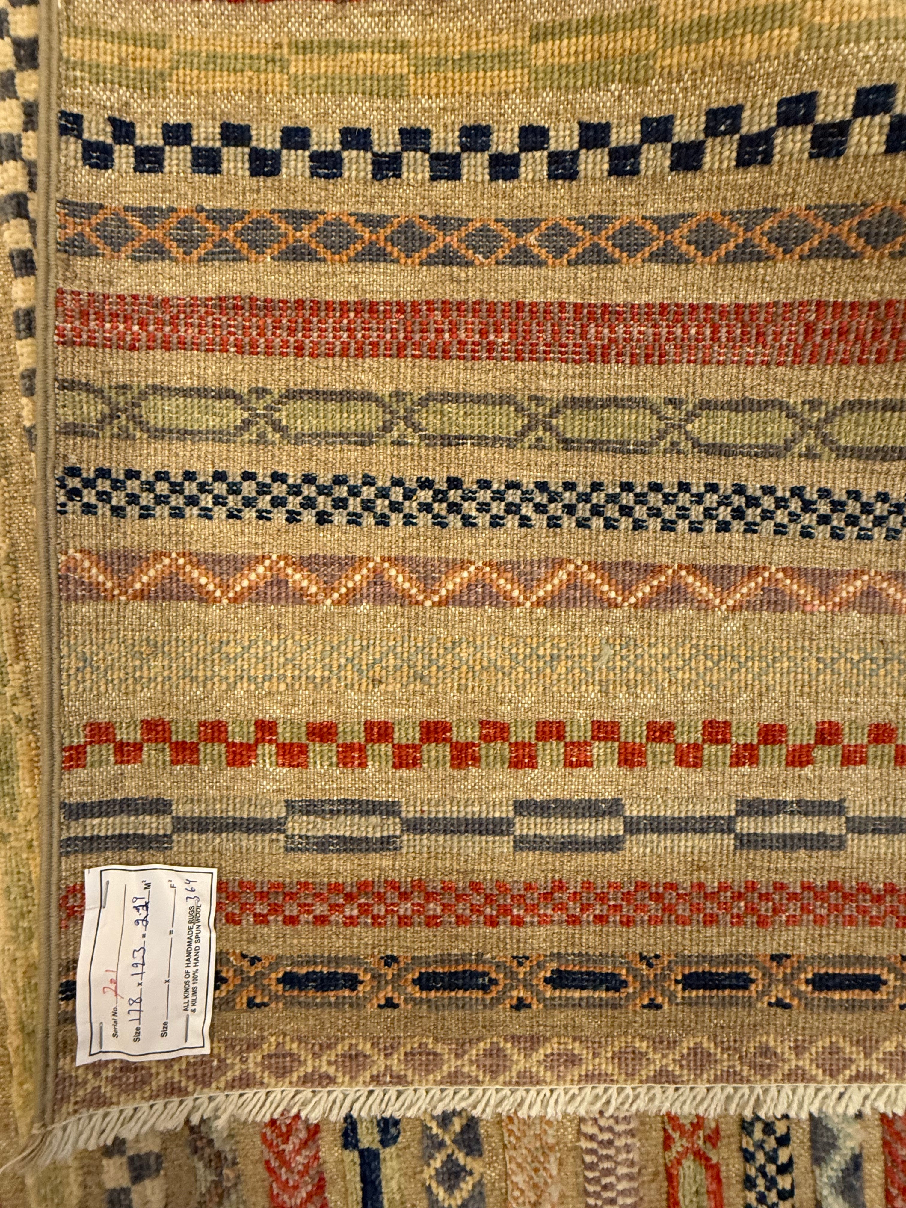 Gabbeh Loribaft Tapijt 123 X 178 CM