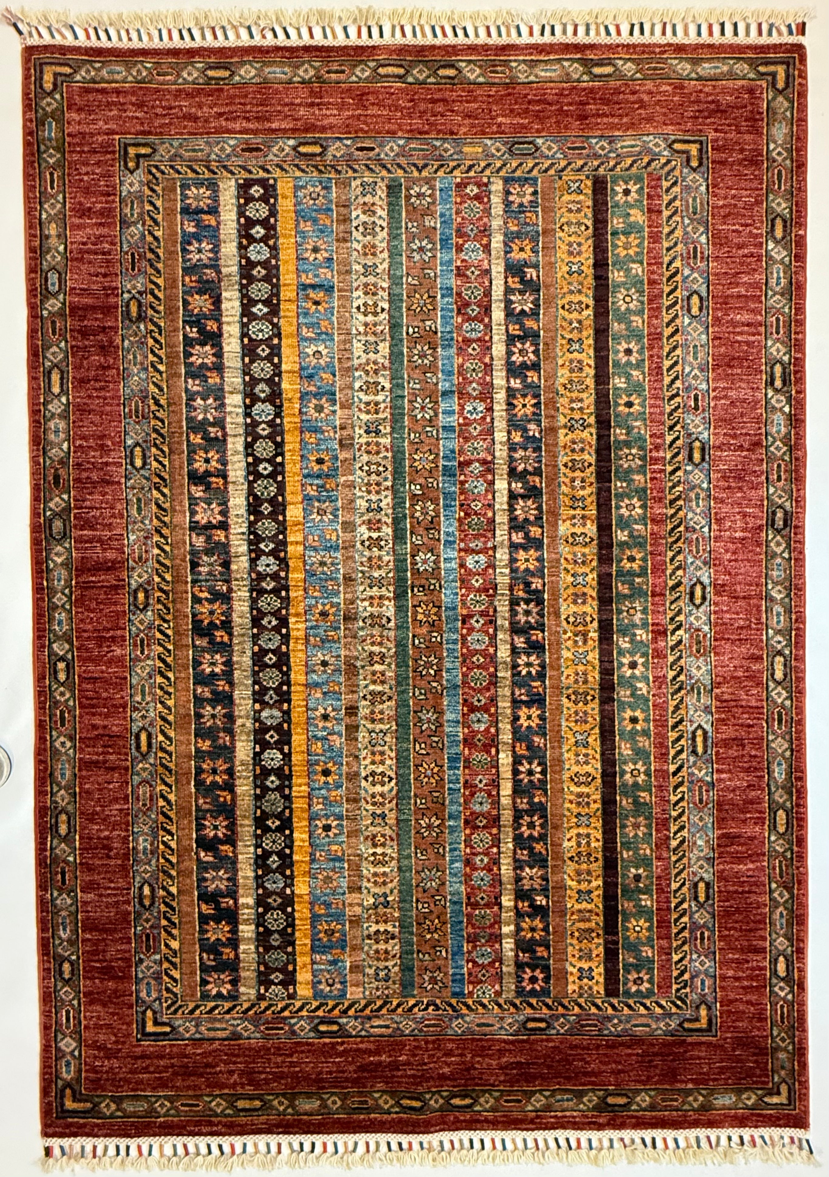 Afghaans Handgeknoopt Khurjin  128 X 180 CM