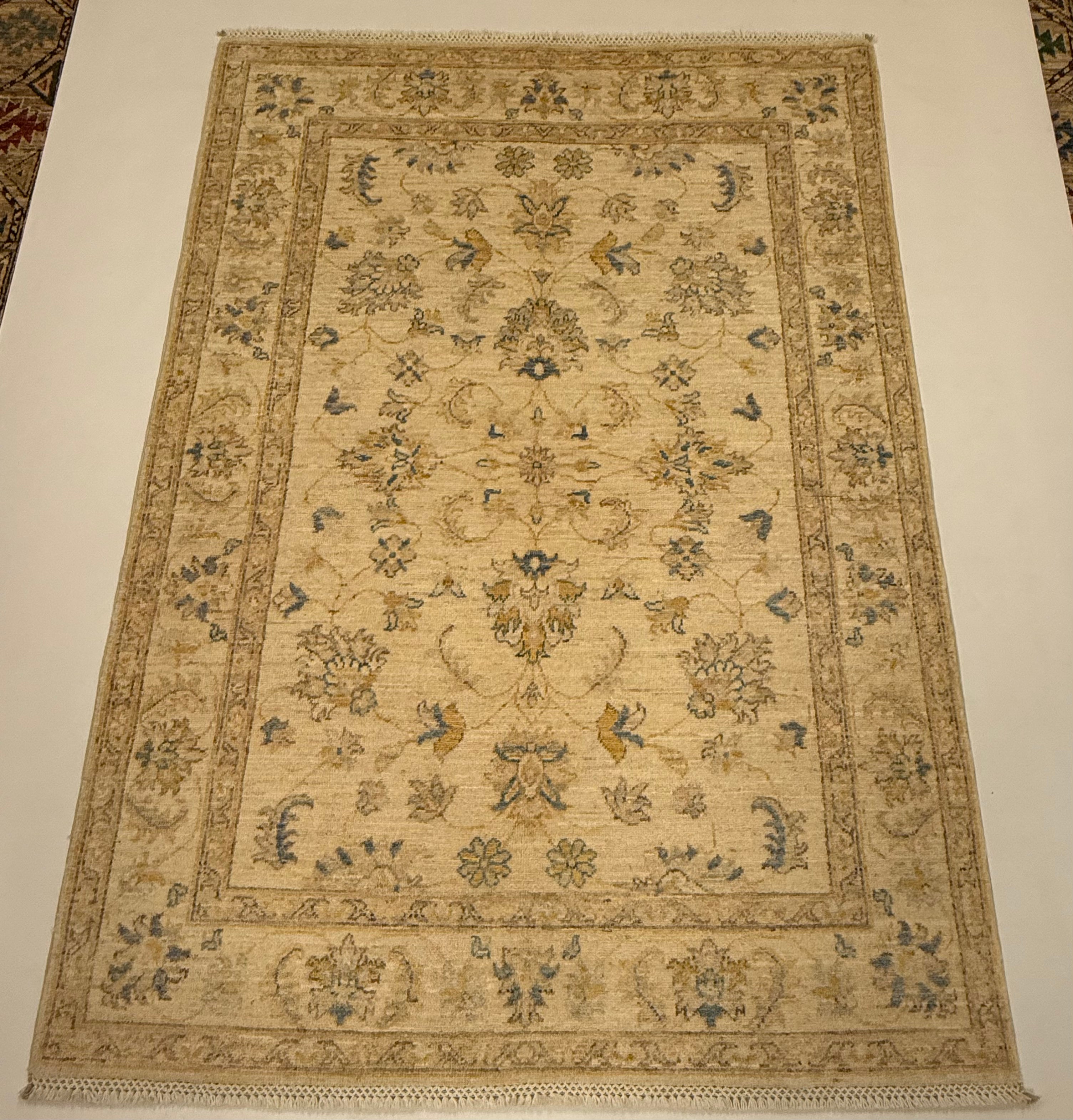 Afghaans Handgeknoopt Ziegler 125 X 177 CM