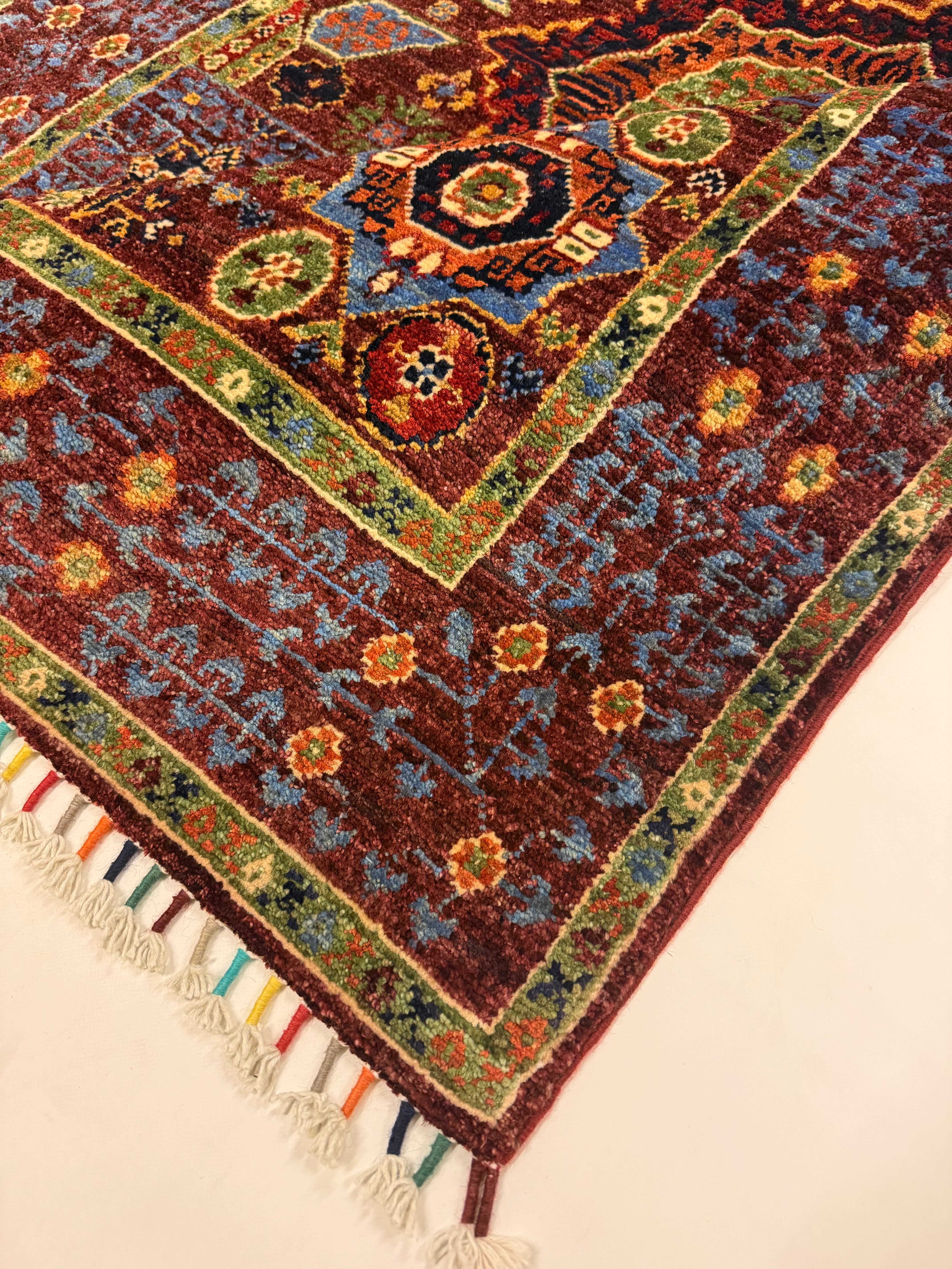 Handgeknoopt Mamluk Tapijt 102 X 152 CM