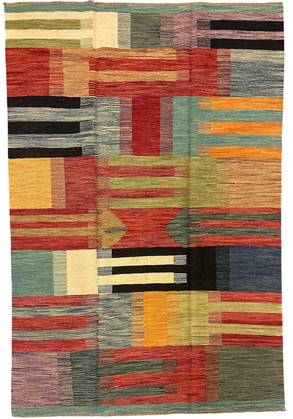 Handgeweven Afghaanse Kelim 166 X 249 CM