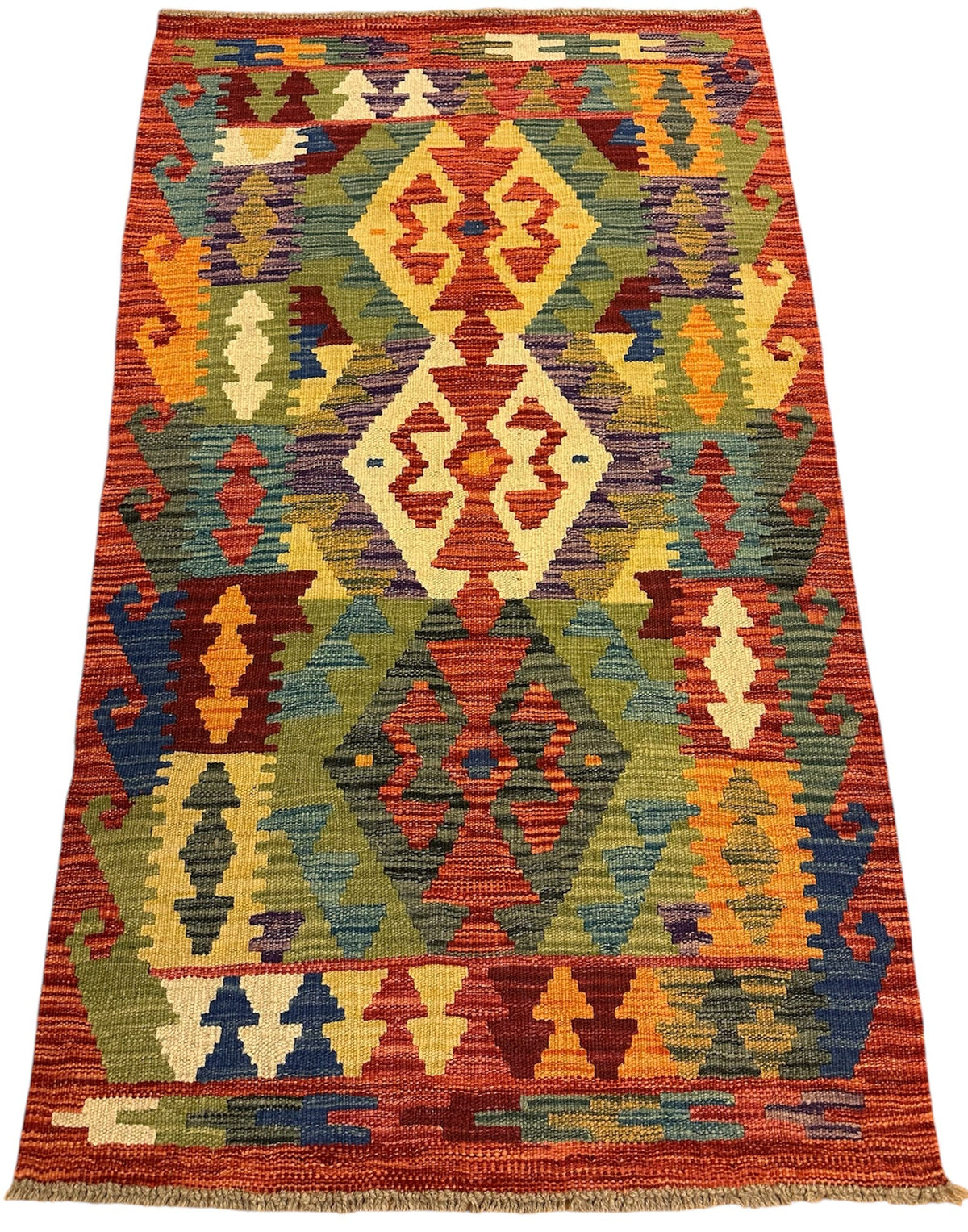 Handgeweven Kelim 82 X 146 CM