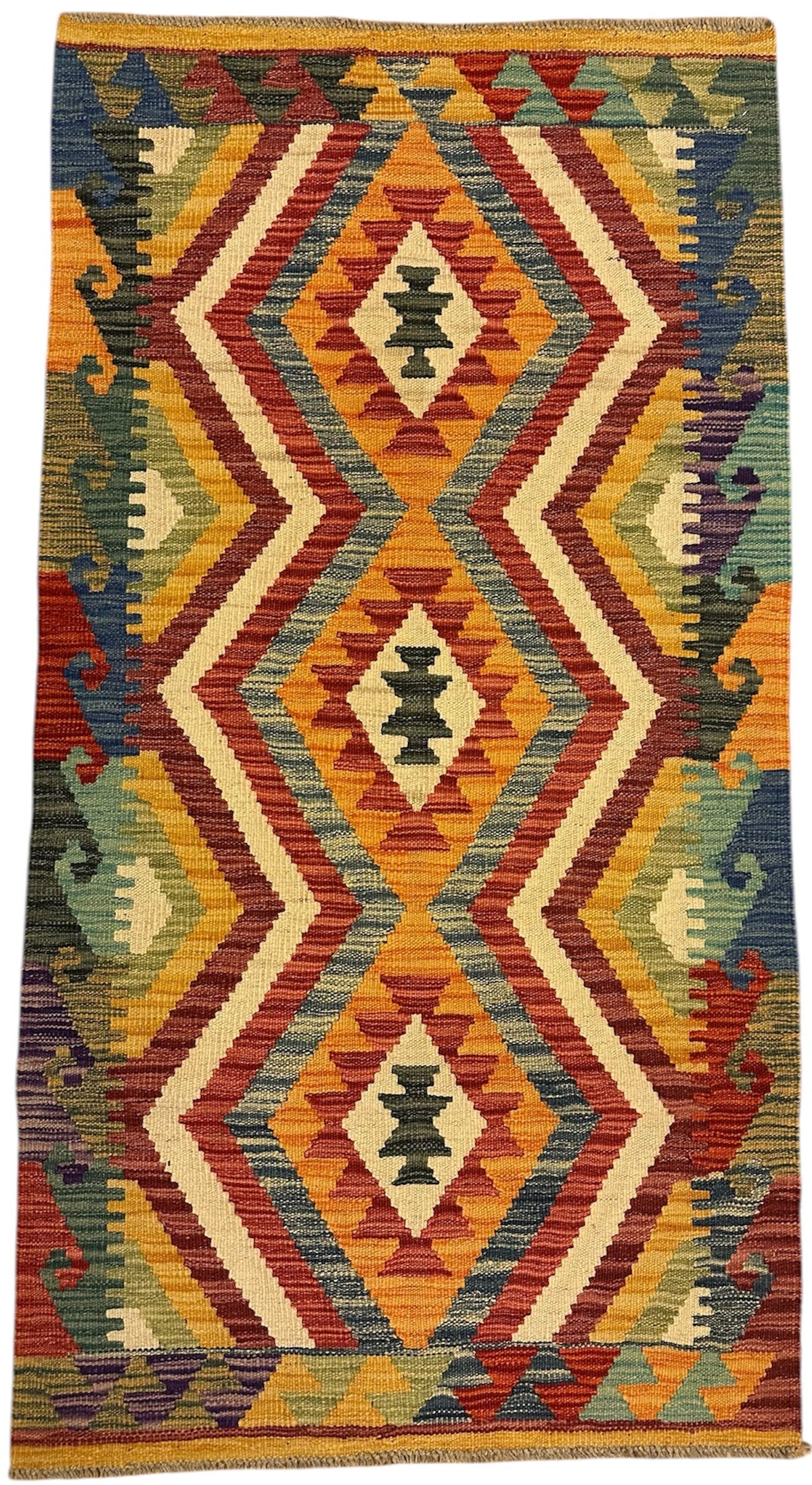 Afghaanse Kelim 79 X 150 CM Handgeweven