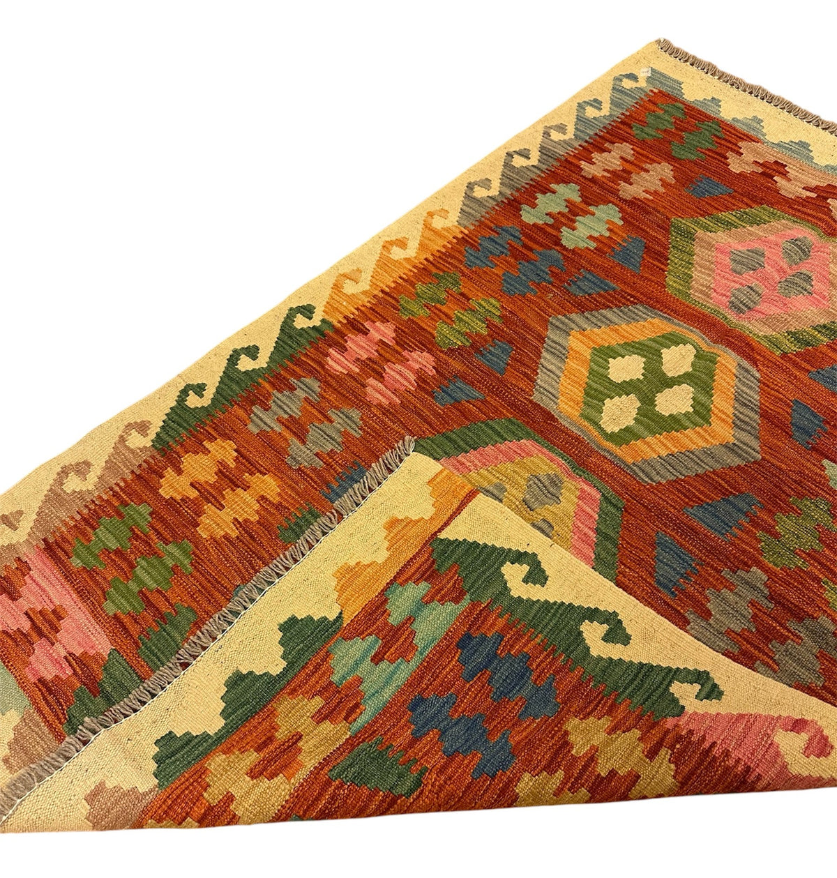 Afghaanse Kelim 96 X 146 CM Handgeweven