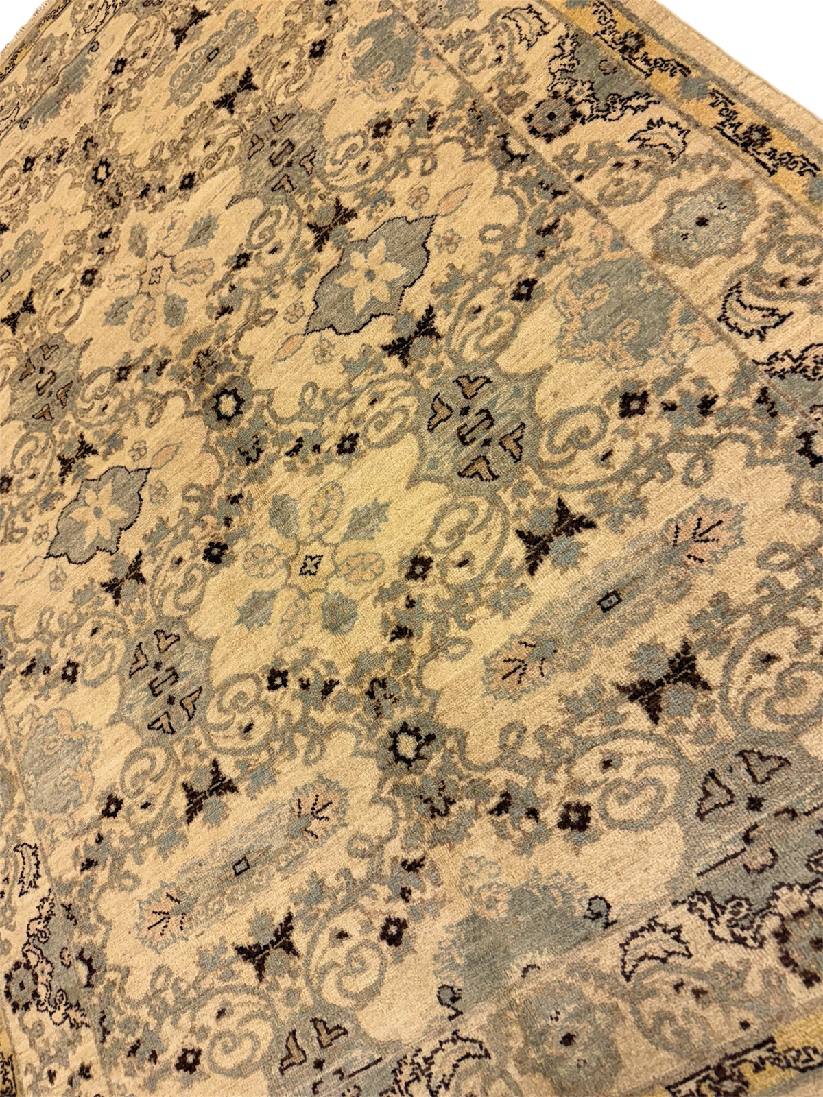 Handgeknoopt Afghaans Ushak Tapijt 154 X 209 CM