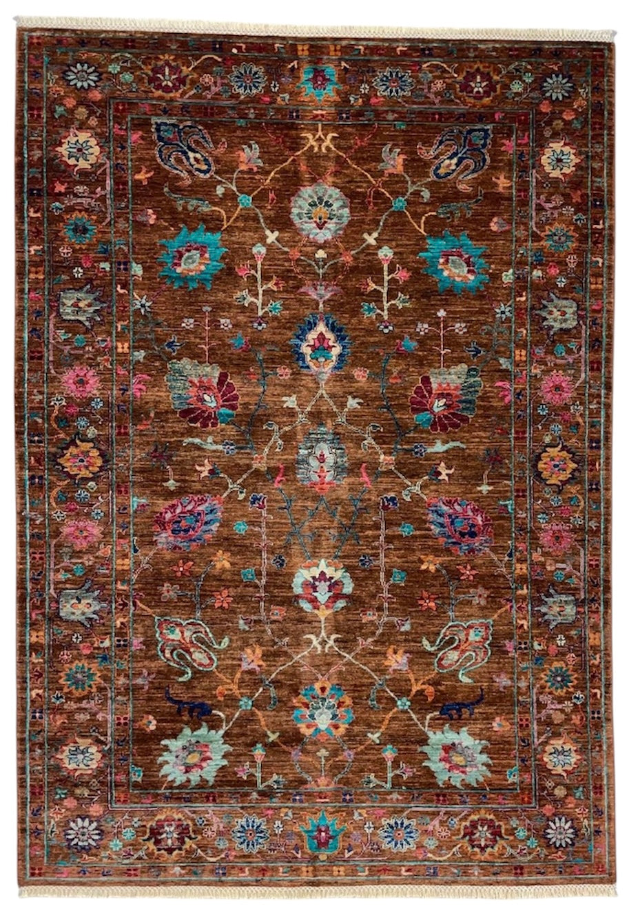 Handgeknoopt Afghaans Sultani Tapijt 170 X 240 CM