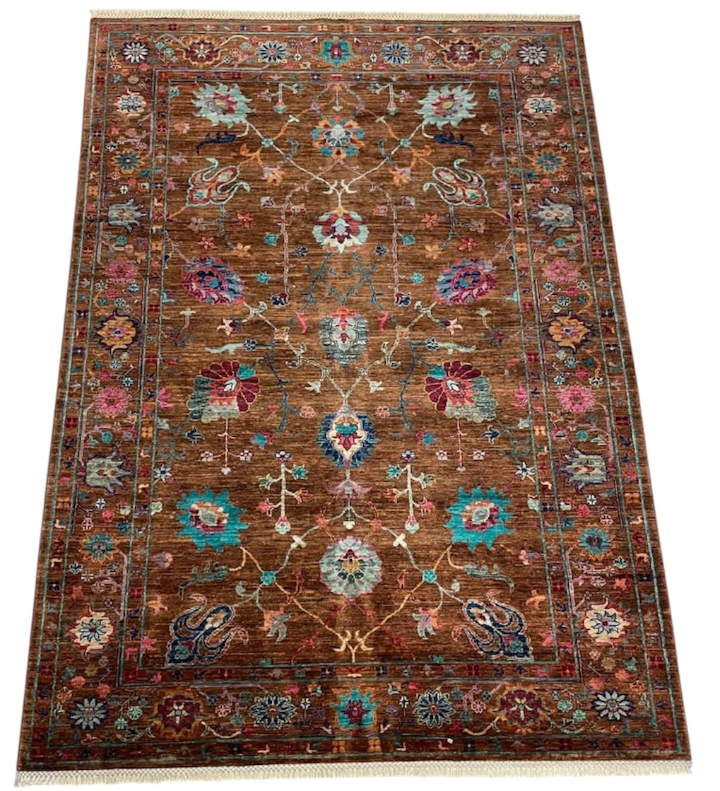 Handgeknoopt Afghaans Sultani Tapijt 170 X 240 CM