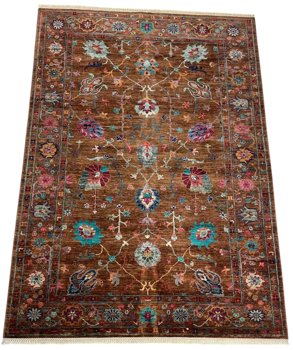 Handgeknoopt Afghaans Sultani Tapijt 170 X 240 CM