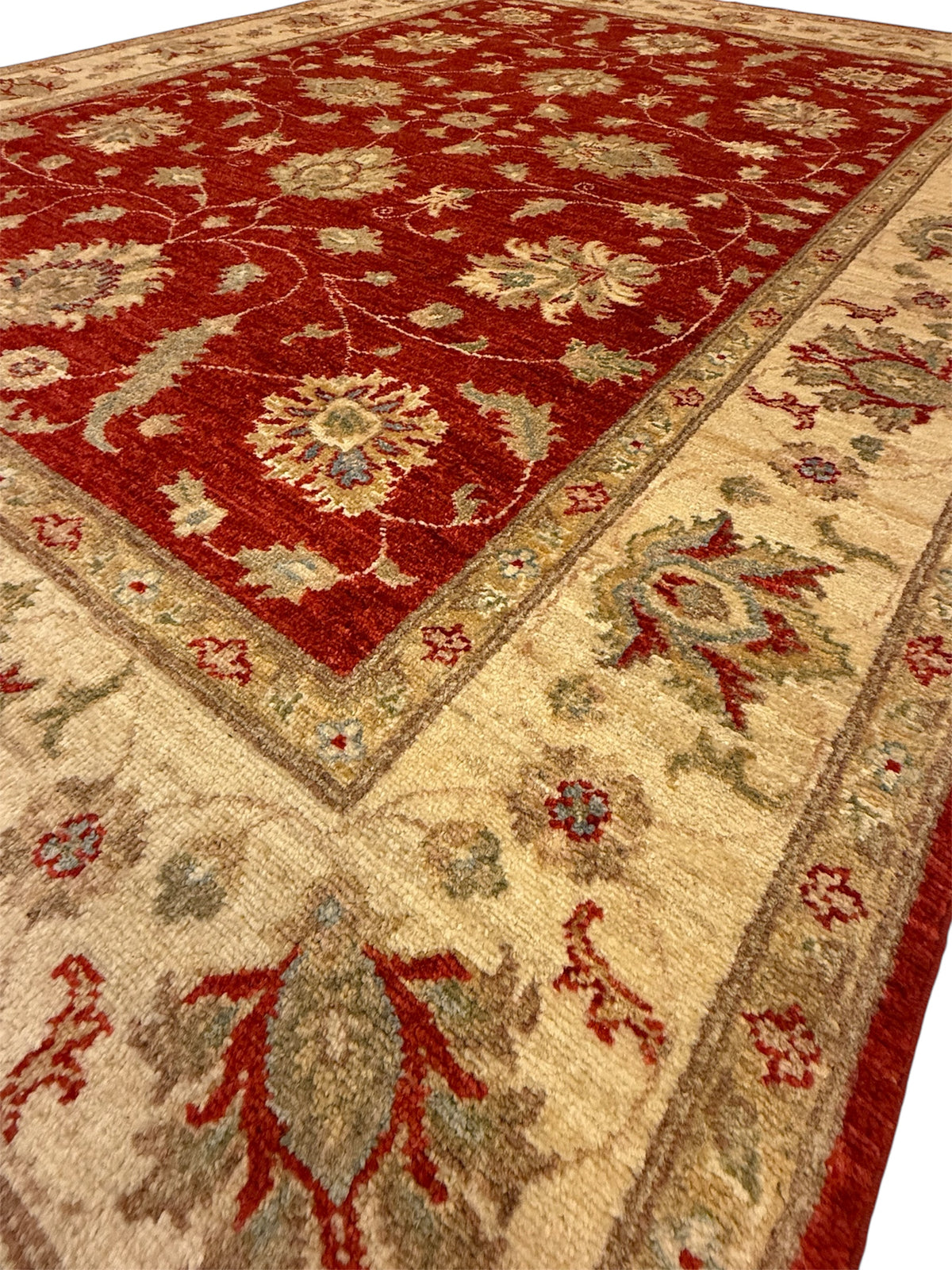 Farahan Ziegler Tapijt 152 X 200 CM Handgeknoopt