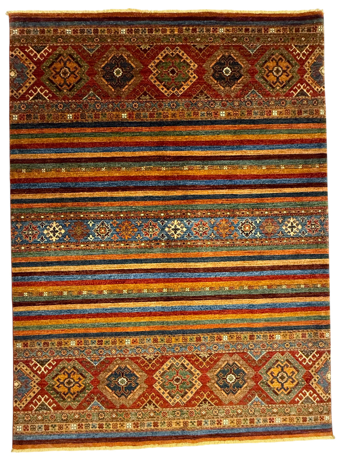 Afghaanse Handgeknoopt Khorjin Tapijt 148 X 201 CM