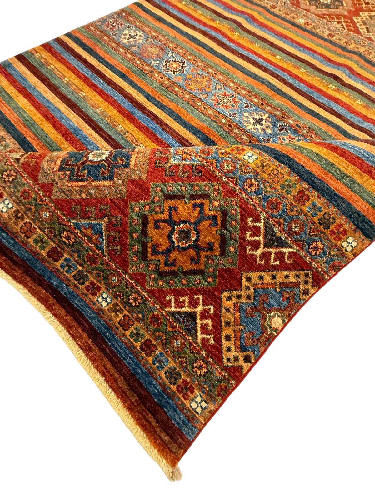 Afghaanse Handgeknoopt Khorjin Tapijt 148 X 201 CM
